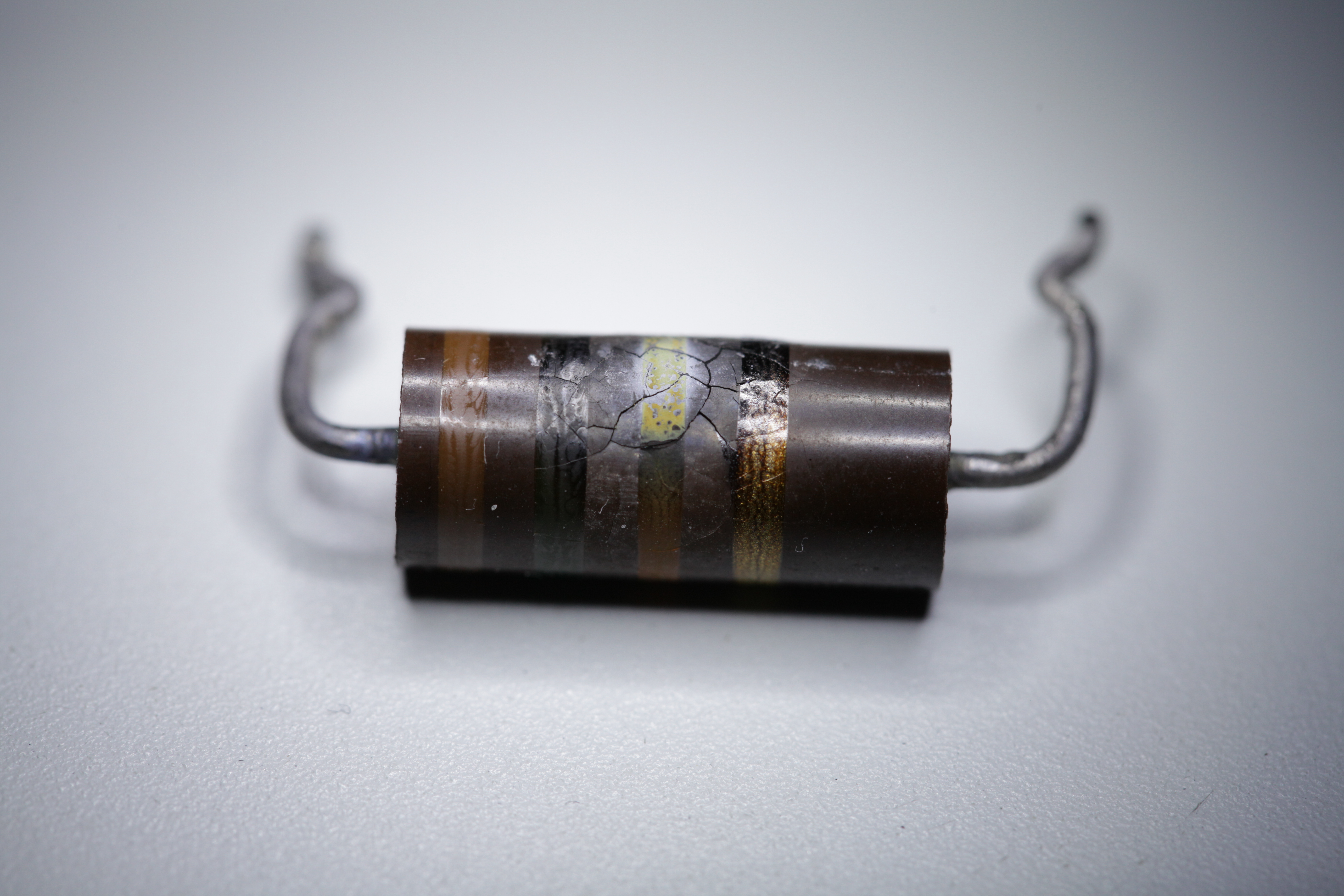 Burned Power resistor